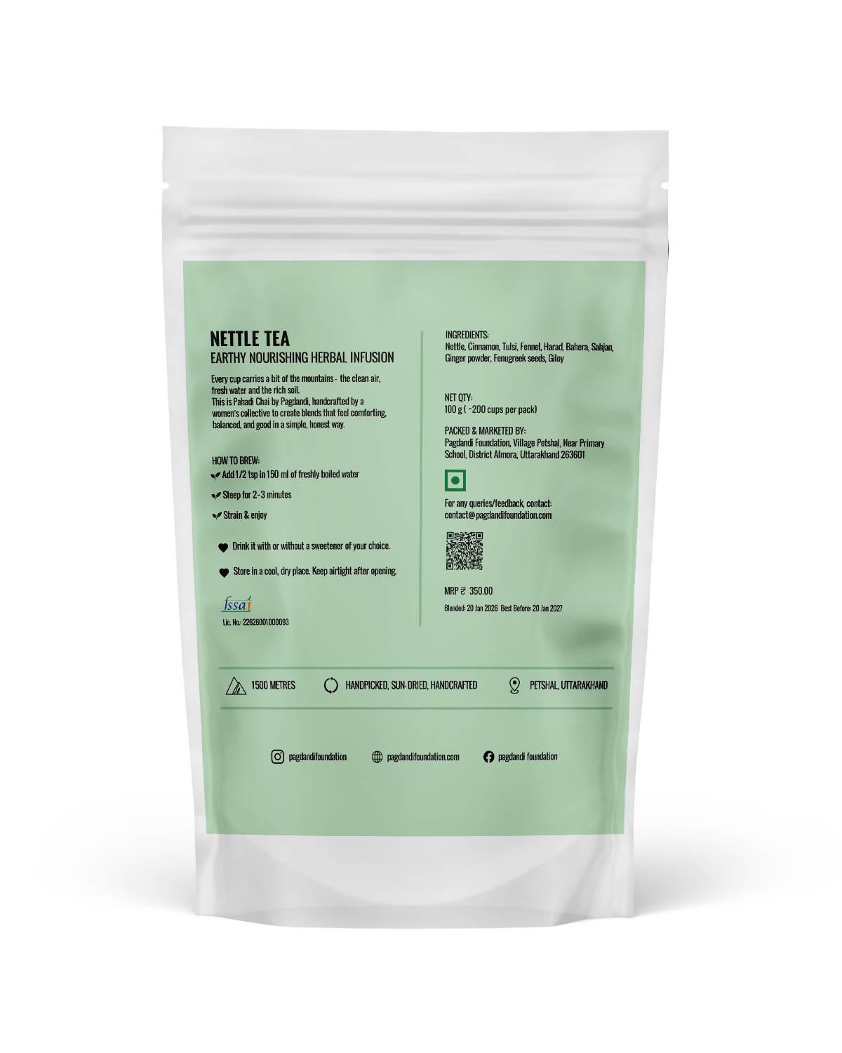 Nettle Tea — back