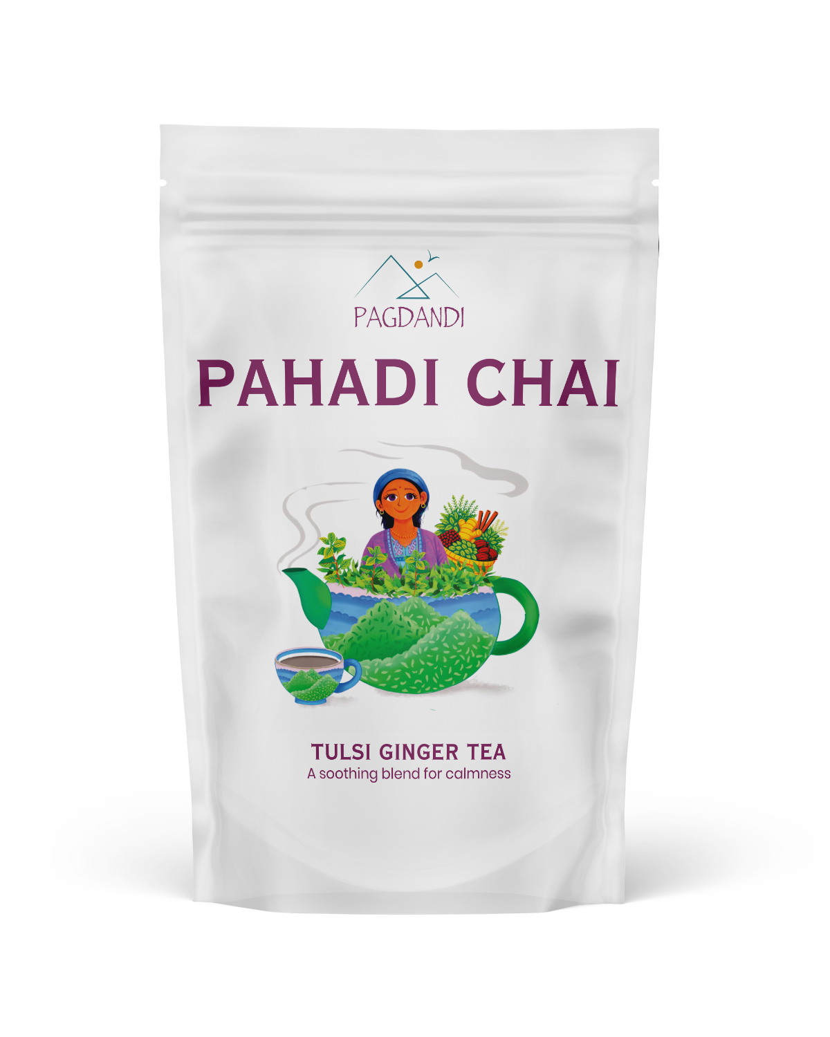 Tulsi Ginger Tea — front